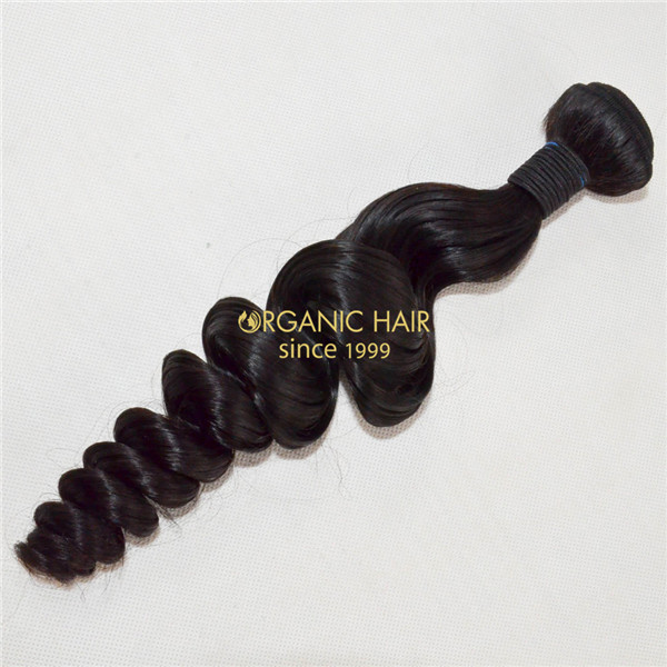 Wholesale brazilian loose wave hair weave